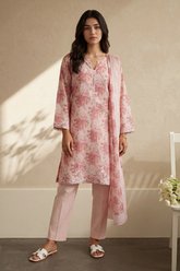 Embroidered Kurta Dupatta Trouser - 2528 - Asian Style House
