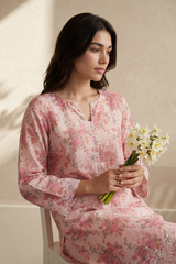 Embroidered Kurta Dupatta Trouser - 2528