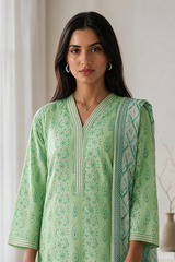 Kurta Dupatta Trouser - 2966