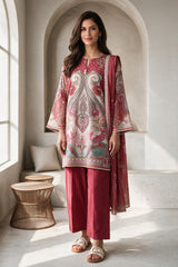 Kurta Dupatta Trouser - 3166