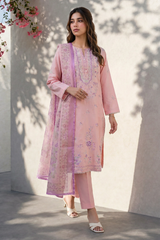 Embroidered Kurta Dupatta Trouser - 3222