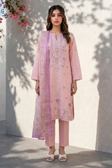 Embroidered Kurta Dupatta Trouser - 3222