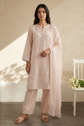 Embroidered Kurta Dupatta Trouser - 3223 - Asian Style House