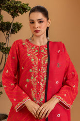 Embroidered Kurta Dupatta - 3111 - Asian Style House