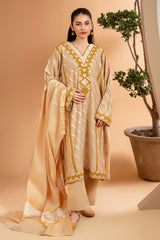 Embroidered Kurta Dupatta Trouser - 3360