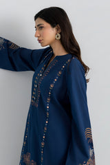 Embroidered Kurta Trouser - 2538
