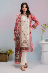 Embroidered Kurta Dupatta - 2859