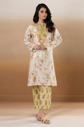 Embroidered Kurta Trouser - 2892 - Asian Style House