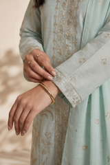 Embroidered Kurta Dupatta Trouser - 2559