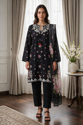 Embroidered Kurta Dupatta Trouser - 2568 - Asian Style House