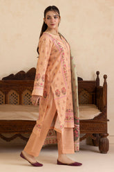 Kurta Shawl Trouser - 2784