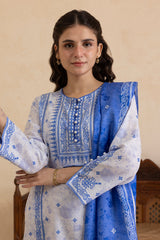 Kurta Shawl Trouser - 2790