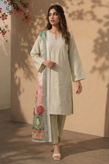 Embroidered Kurta Dupatta Trouser - 2880