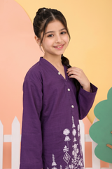 Embroidered Kurta Trouser - 2466