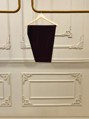 3 Piece - Embroidered Velvet Suit S112730