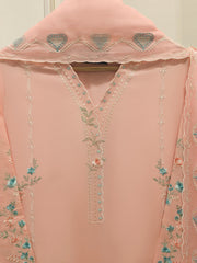 3 Piece - Embroidered Cambric Suit S114647