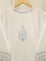 2 Piece - Embroidered Cambric Suit S114673