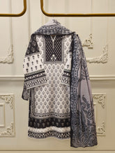 2-Piece Digital Printed Cambric Suit S114718