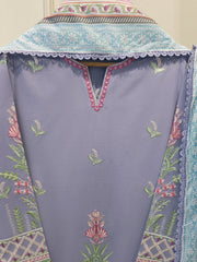 2 Piece - Embroidered Cambric Suit S114937