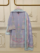 3 Piece - Embroidered Cambric Suit S114936