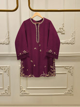 2 Piece- Pure Sheesha Silk Embroidered Suit S114938