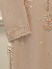 Pure Embroidered Cotton Net Shirt-S114973