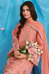 3-PC Stitched Embroidered Lawn Collection CNP-6-279