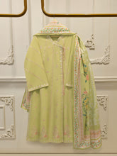 3 Piece - Embroidered Cambric Suit S115137