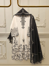 3 Piece - Embroidered Cambric Suit S115169