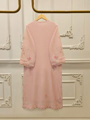 3 Piece - Pure Khaddi Silk Embroidered Suit S115255