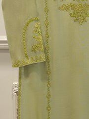 Pure Embroidered Cotton Net Shirt-S113949