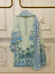 2 Piece - Digital Printed Lawn Suit S115361