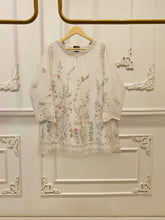 2 Piece- Pure Sheesha Silk Embroidered Suit S115381