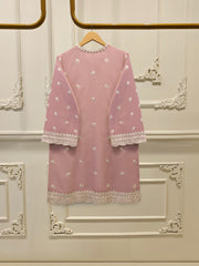 Embroidered Cambric Shirt- S114882