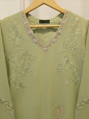 2 Piece - Embroidered Cambric Suit S115525