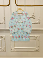 Digital Printed Embroidered Lawn Shirt S114952