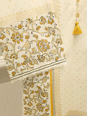 3 Piece - Hand Block Printed Kora Cotton Suit S114196