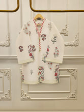 2 Piece - hand block print Cambric Suit S114318