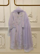 3 Piece - Pure Khaddi Silk Embroidered Suit S114946