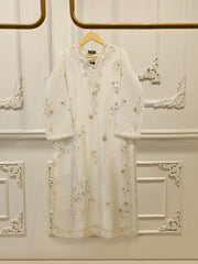 2 Piece- Pure Sheesha Silk Embroidered Suit S114985