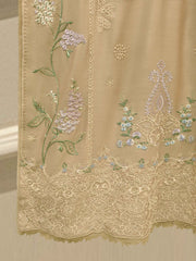 3 Piece - Embroidered Khadi Silk Suit WS00395
