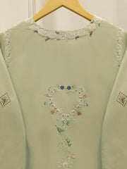 2 Piece - Embroidered Cambric Suit WS00399