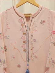 2 Piece - Embroidered Cambric Suit WS00398