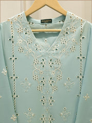 2 Piece - Embroidered Cambric Suit S115148
