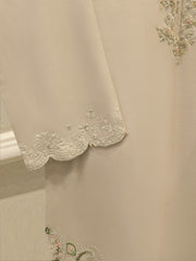 3 Piece - Pure Khaddi Silk Embroidered Suit S115165