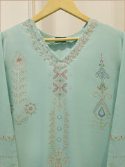 2 Piece - Embroidered Cambric Suit S115221