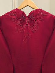 3 Piece - Embroidered Khadi Silk Suit WS00410