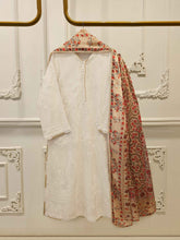 3 Piece- Pure Korean Silk Embroidered Suit S115360
