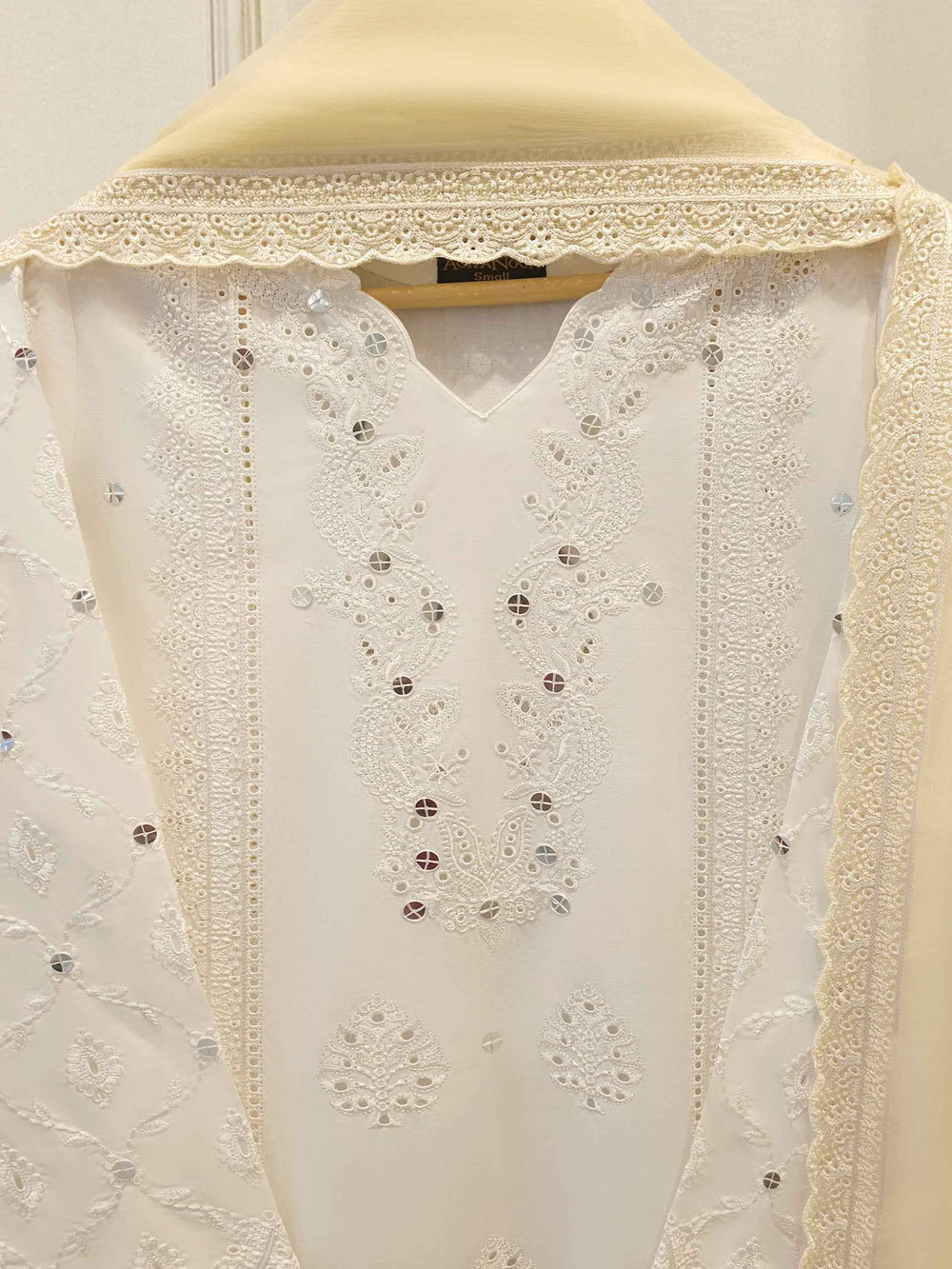 3-Piece Embroidered Cambric Suit S115355