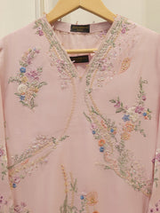 2 Piece - Pure Khaddi Silk Embroidered Suit S115401